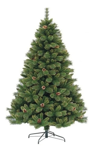 Árbol De Navidad Modelo Canadiense Frondoso 240cm Verde