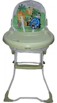 Comprar Silla De Comer Doble Bandeja Plegable Practica Org Piedi Silla De Comer Verde
