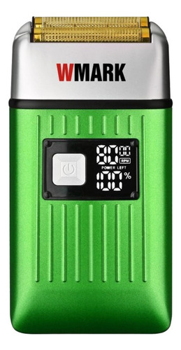 Afeitadora Wmark NG996P verde 220V