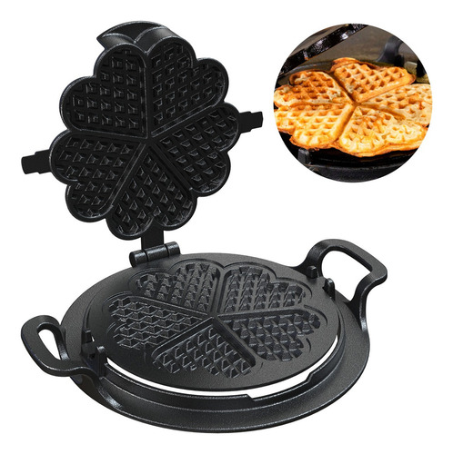Forma Wafer Ferro Fundido Fogão A Lenha 24cm Libaneza