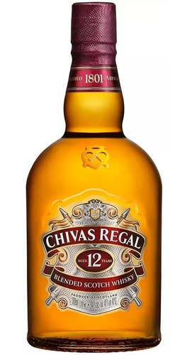 Chivas Regal 12 Años Whisky Escocés Botella 1 L.-