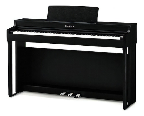 Piano Digital De Mueble Kawai Cn29r 88 Teclas 7 Octavas Color Negro