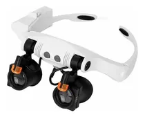 Comprar Lupas Manoslibres Visera Ajustable Con 6 Lentes De Aumento 