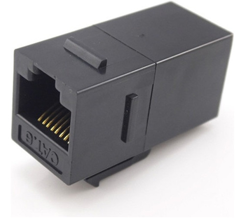 Acoplador En Línea Rj45 Cat6 Cat5e Utp Jack Keystone Hembra