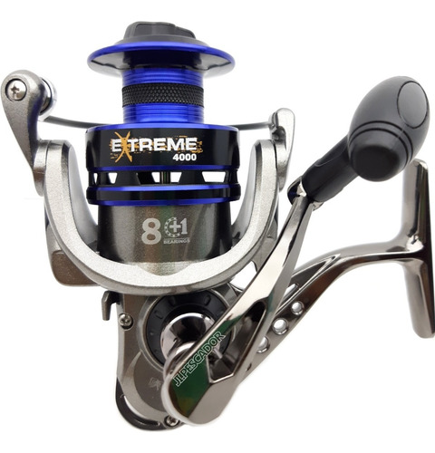 Carrete Rapala Extreme Spinning Eje Super Reforzado 4000