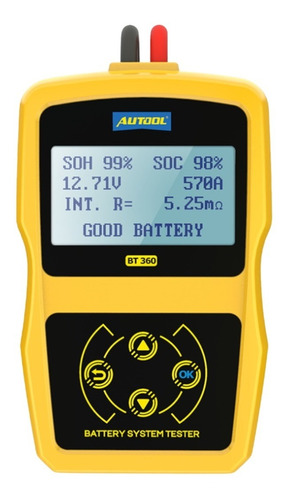 Analisador De Bateria Automotiva Teste De Carga Bt360 2019