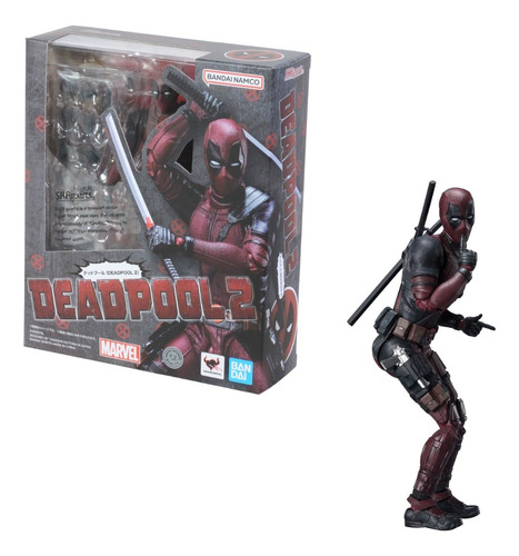 Figura de Deadpool - Deadpool 2 Marvel S.h. Figuarts Bandai