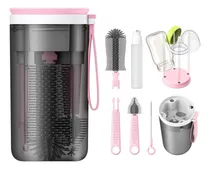 Comprar Kit De Cepillo De Biberón Portátil Para Biberón