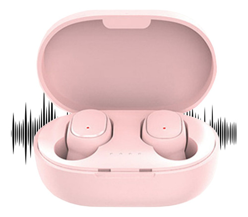 Auriculares In-ear Inalámbricos A6s Rosa Bluetooth 5.3