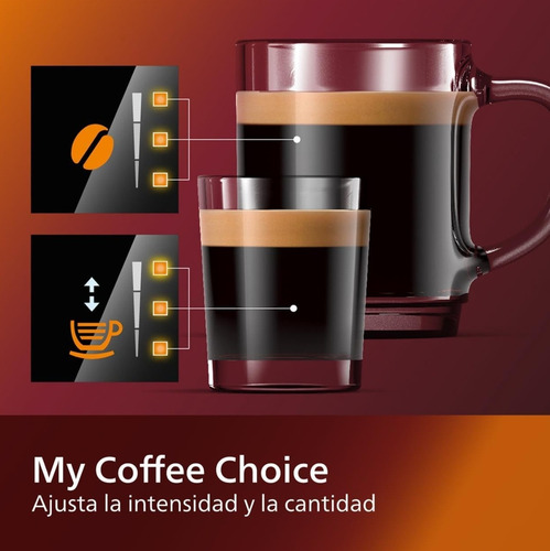 Cafetera Philips Serie 2200 Superautomática Ep2220/10 Negro