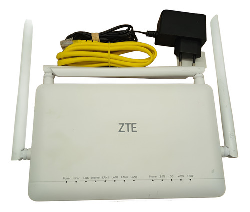 Kit 5 Roteador Zte Gpon Ont Zxhn F6600p Branco Wifi 6