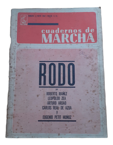 Cuadernos De Marcha Nº 1 - Rodó / Mayo 1967