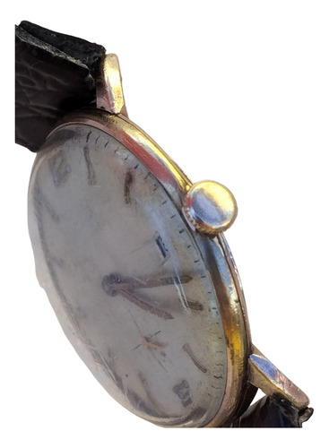 Reloj A Cuerda Mecánico Vintage Renis Enchapado Oro (Usado)