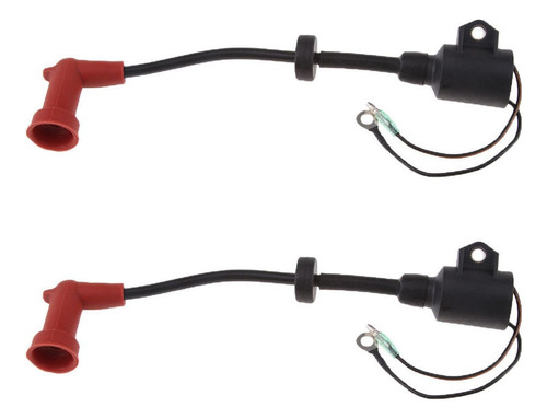 2x Bobina De Encendido Para Yamaha 9.9hp 15 2 Tiempos Fuera