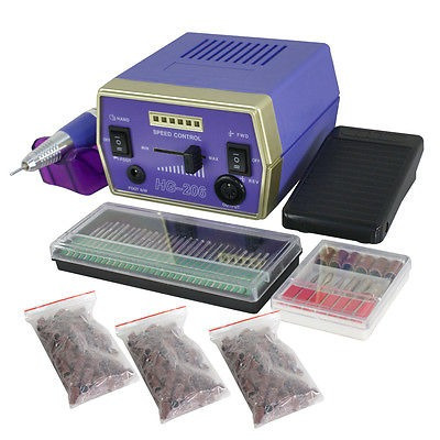 Nuevo Kit Profesional Eléctrica Uñas Taladro Manicura Pedicu