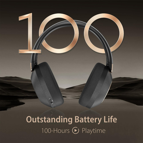 Auriculares Inalámbricos Bluetooth 100h, Cancelación De Ruid