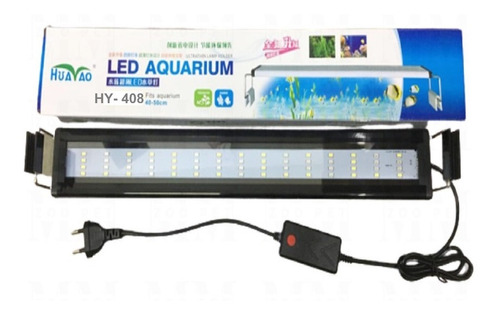 Lampara Led Acuario Externa Hy-408 De 70 A 80 Cm Huayao