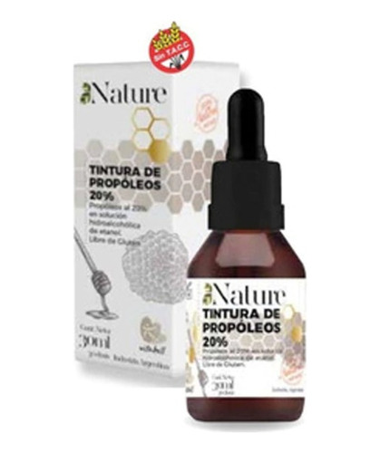 Tintura De Propoleos Bebible 20% Abelle Nature Sin Tacc