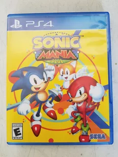 Sonic Mania Plus Standard Edition Sega Ps4 Físico