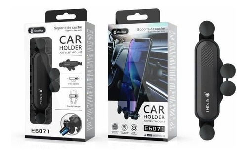 Soporte  Protector De Celular Para Auto Aire Gravedad