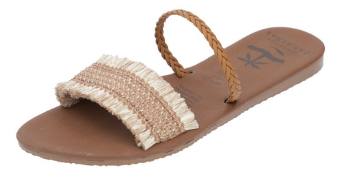 Sandalias Caribeñas Moda Playa Dama Akumal Artesanal Fab