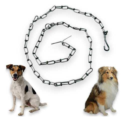 Correa Cadena Para Perro Hunter K 40 X 180cm X2und