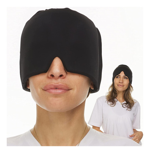 Gorro De Gel Para Alivio De Migraña, Terapia Fría Y Caliente