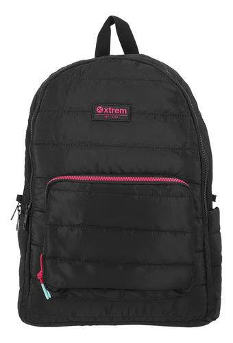 Mochila Backpack Hamilton 4xt Black/berry Pink Xtrem 15''