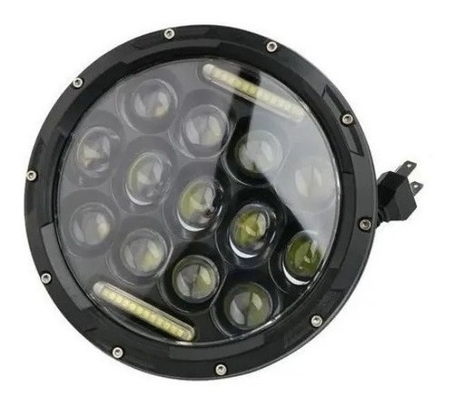 Imagen 2 de 9 de Juego De Optica Led 7 Pulgada F100 Jeep Alta Y Baja Lateral