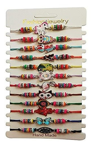 Kid Teen Girl Pulseras Lindas Colgante De Animales Unic...