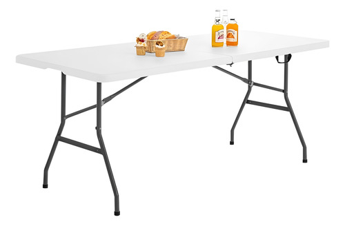 Mesa Plegable Blanco Coral Portátil Portafolio 1.8 Kitul