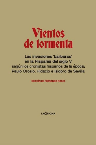 Vientos De Tormenta, De Romo, Fernando (ed.). Editorial Laoficina, Tapa Blanda En Español