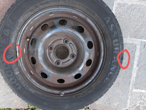 Imagen 3 de 10 de Rueda De Auxilio Usada Goodyear