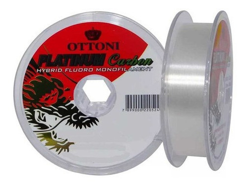 Imagem 5 de 5 de Linha Platinum Fluorcarbon Leader 0,35mm 100m