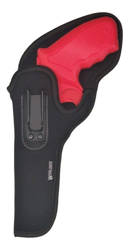 Coldre Neoprene Revolver 38 6  6,5 Polegadas 8 Tiros Canhoto