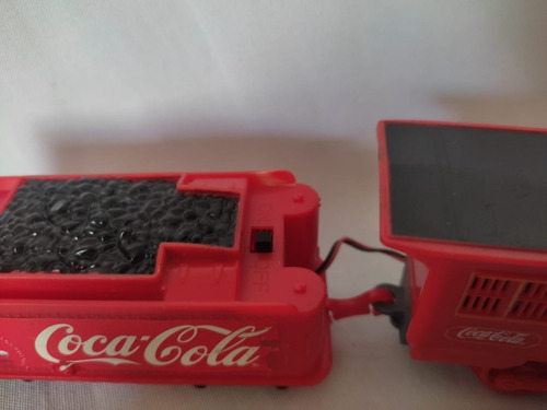 Imagen 2 de 4 de Tren Locomotora Con Carbonera Coca Cola 02