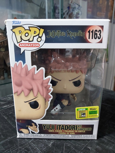 Funko Pop Jujutsu Kaisen Yuji Itadori 2022 Sdcc #1163