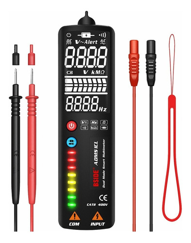 Bside 2000 Counts Auto Range Multímetro Dual Mode Smart