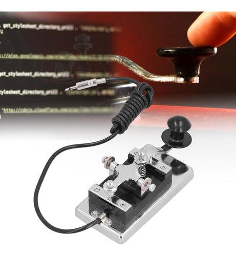 Telegraph Key Telegraphing Straight Key Cw Para Ejercitador