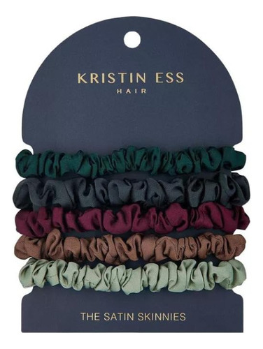 Colita Para El Pelo Kristin Ess Satin Skinnies 5 Unidades