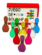 Comprar Juego De Boliche Didáctico Infantil Mdf