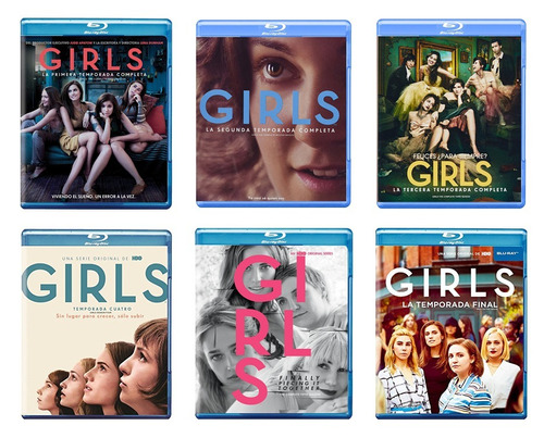 Girls Paquete Temporadas 1 - 6 Serie Completa Blu-ray