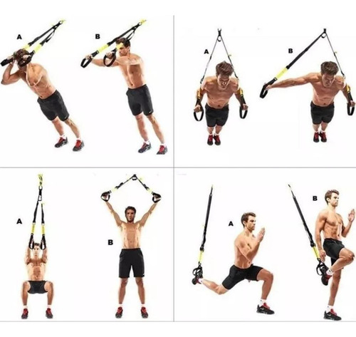 Banda De Suspensión Trx Super Resistente Gym,crossft