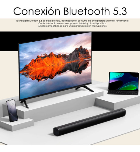 Barra De Sonido Xiaomi Soundbar 2.0 30w Parlante Bluetooth