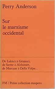 Livro Sur Le Marxisme Occidental - Perry Anderson [1977]