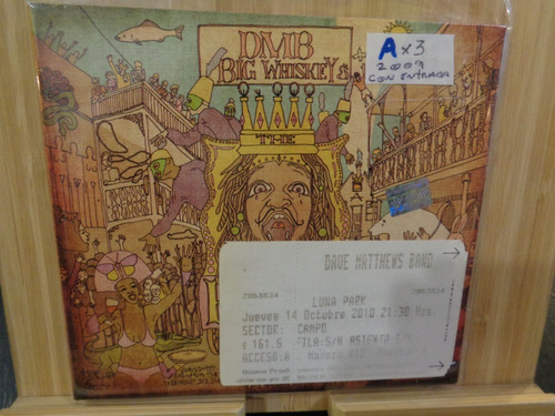 Dave Matthews Band Big Whiskey Cd Rock Con Entrada Epoca 7