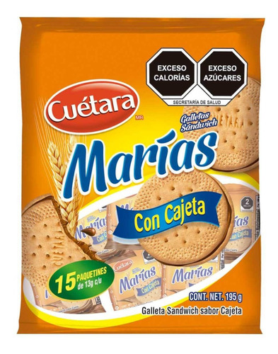 Galleta Cuétara Marias Cajeta 195g