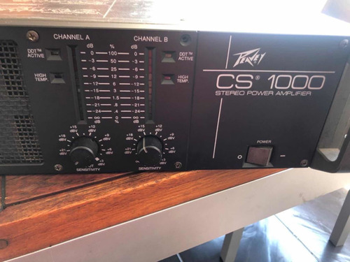 Planta Potencia Amplificador Cs1000 De La Serie Cs900 Peavey