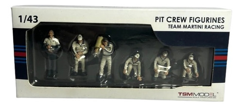 Figuras Pit Crew- Team Martini Le Mans Diorama - F Tsm 1/43