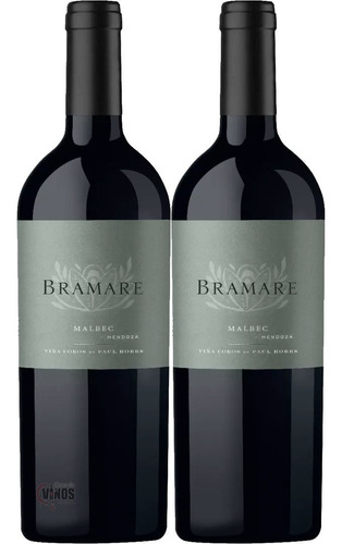 Vino Bramare Appellation Lujan De Cuyo Malbec Pack X2